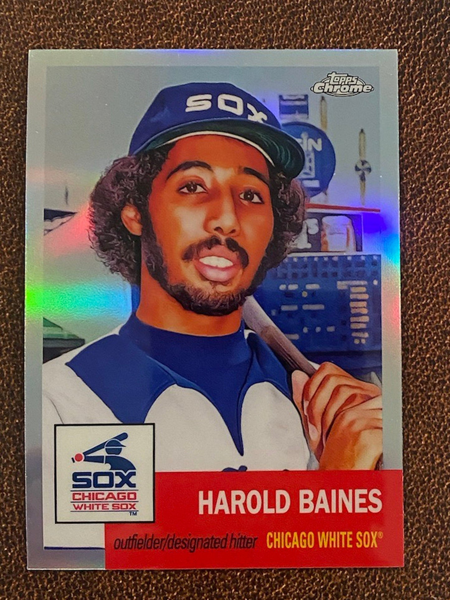 Harold Baines - 2022 Topps Chrome Platinum Anniversary - Refractor - White Sox