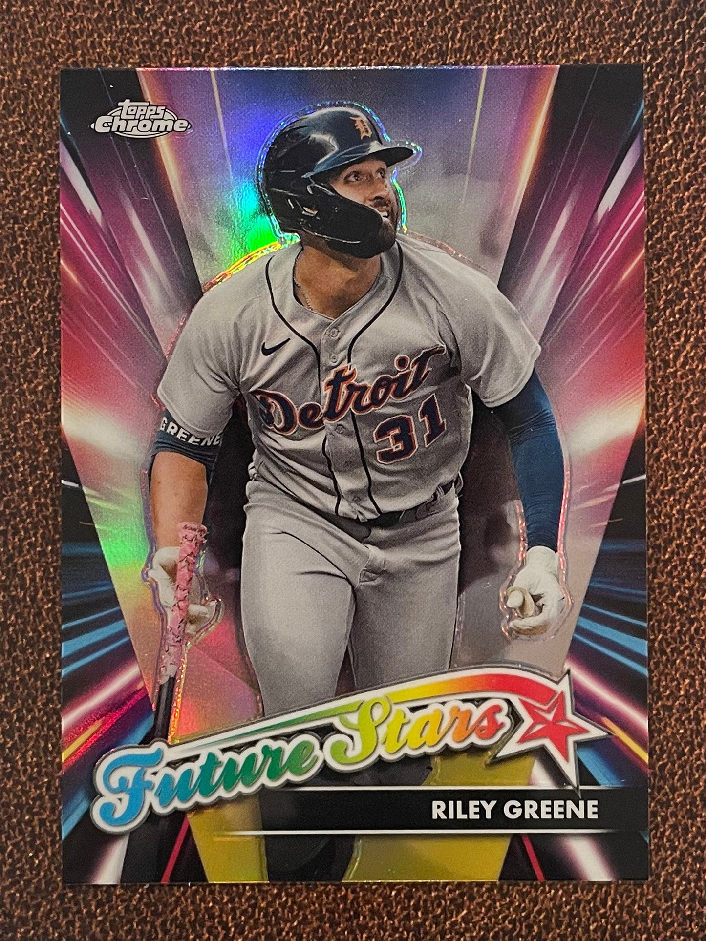 Riley Greene - 2024 Topps Chrome - Future Stars Insert - Tigers