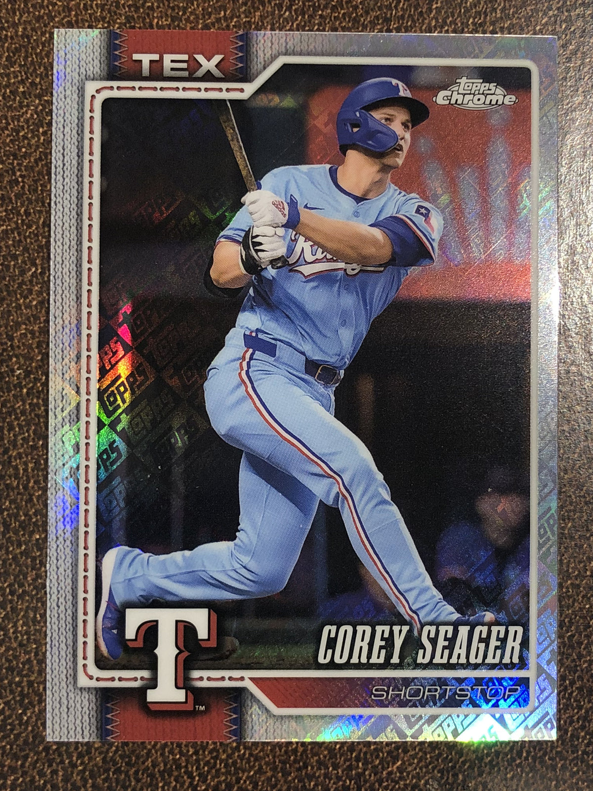 Corey Seager - 2026 Topps Chrome - Fanatics Topps Foil - Rangers