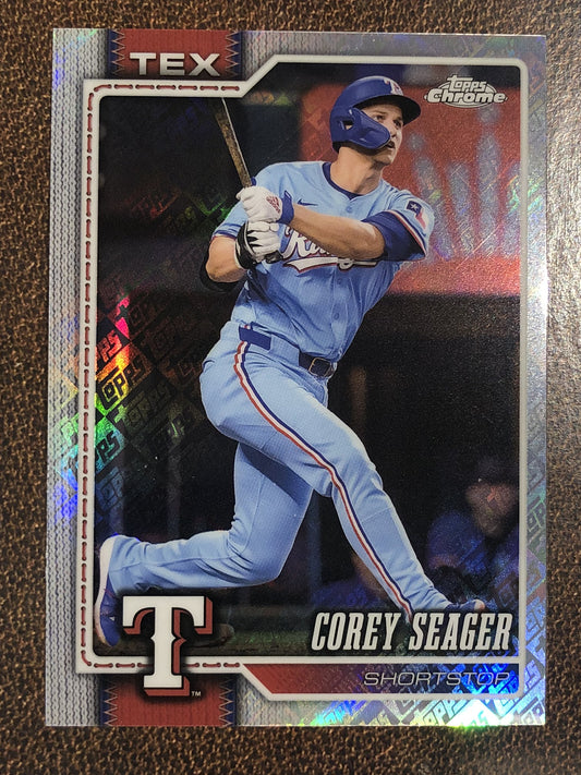 Corey Seager - 2026 Topps Chrome - Fanatics Topps Foil - Rangers