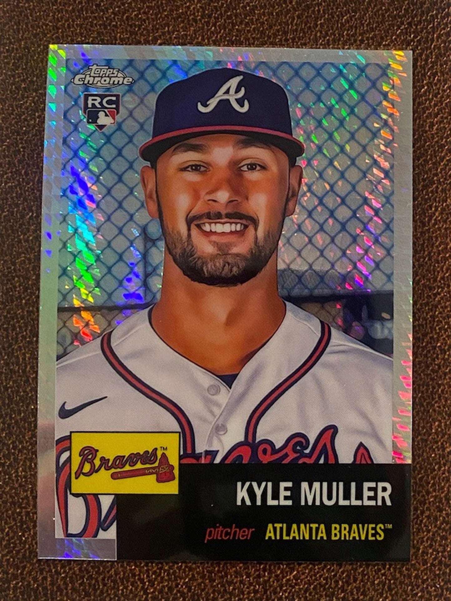 Kyle Muller - 2022 Topps Chrome Platinum Anniversary - Prism Refractor - Braves