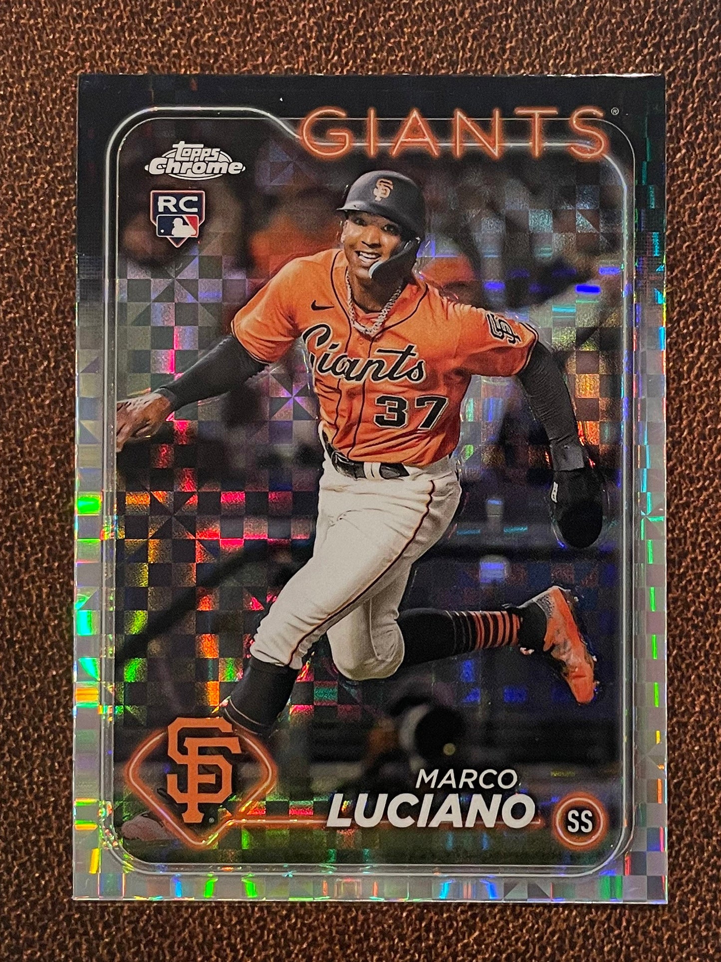 Marco Luciano - 2024 Topps Chrome - XFractor - Giants