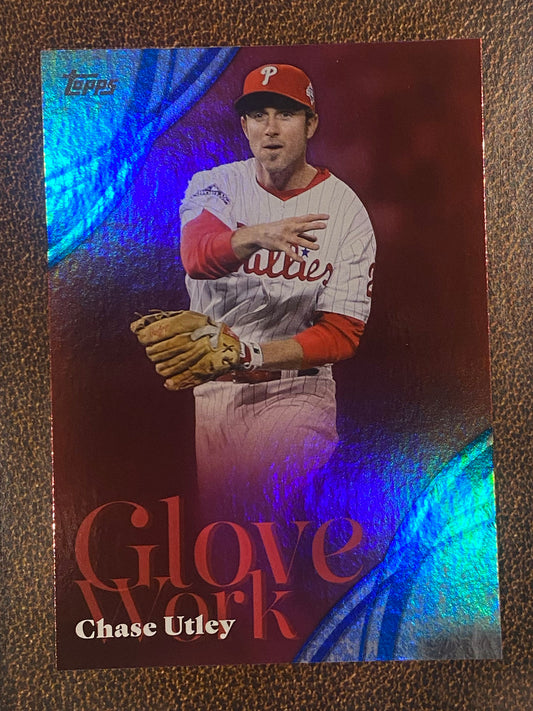 Chase Utley - 2026 Topps Series 2 - Glove Work - Phillies