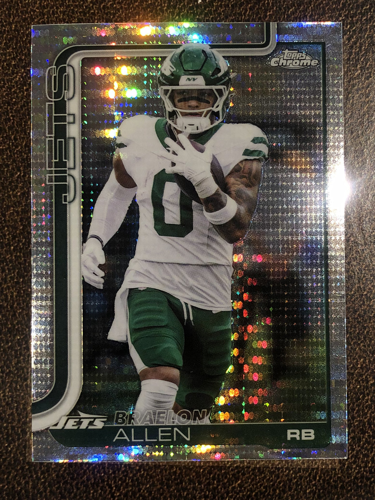 Braelon Allen - 2025 Topps Chrome - Prizm Refractor - Jets
