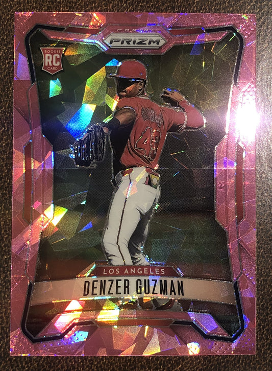 Denzer Guzman - 2026 Panini Prizm - Pink Ice - Angels