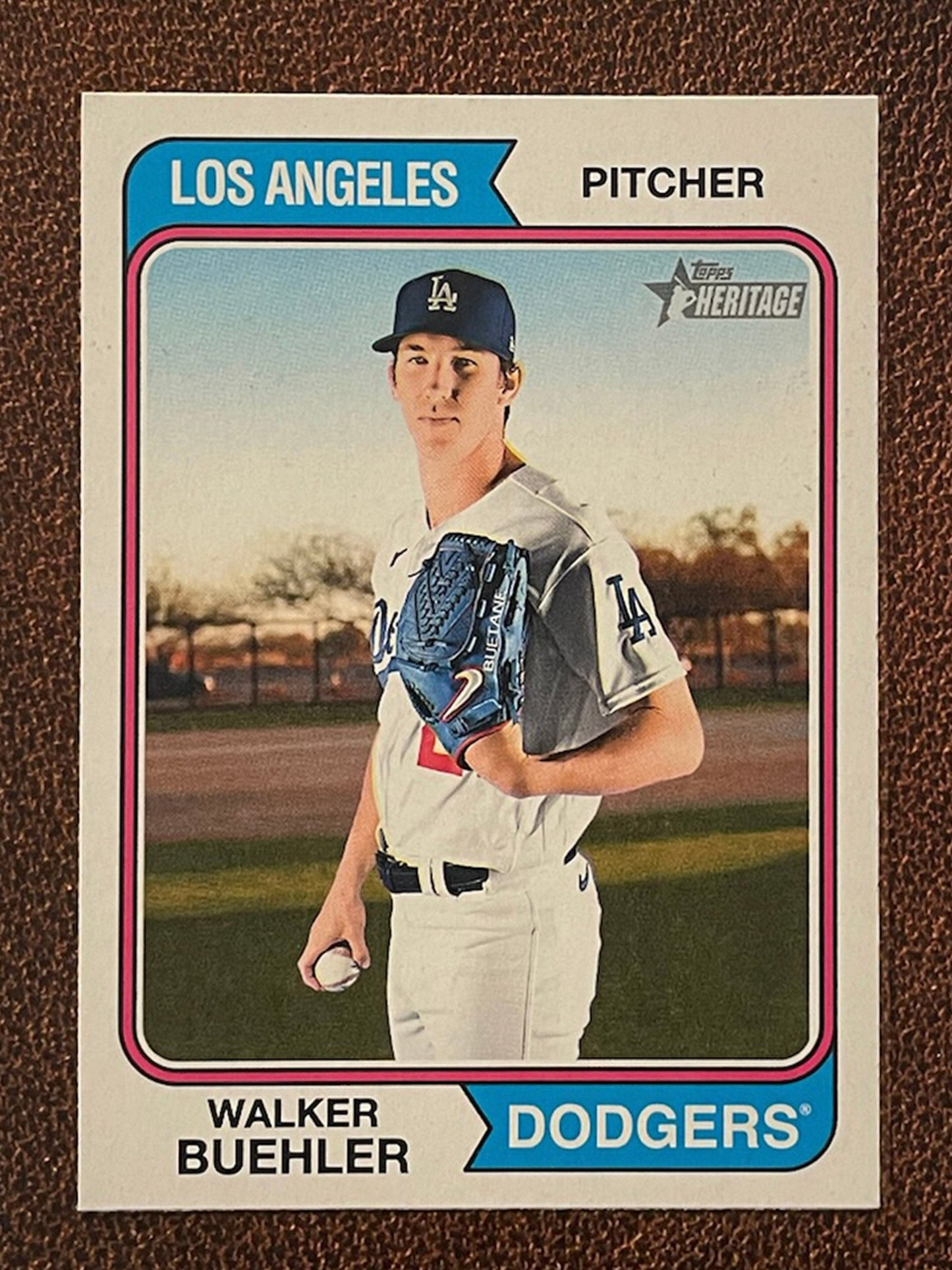 Walker Buehler - 2023 Topps Heritage - Short Print - Dodgers