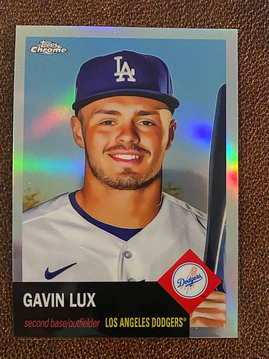 Gavin Lux - 2022 Topps Chrome Platinum Anniversary - Refractor - Dodgers