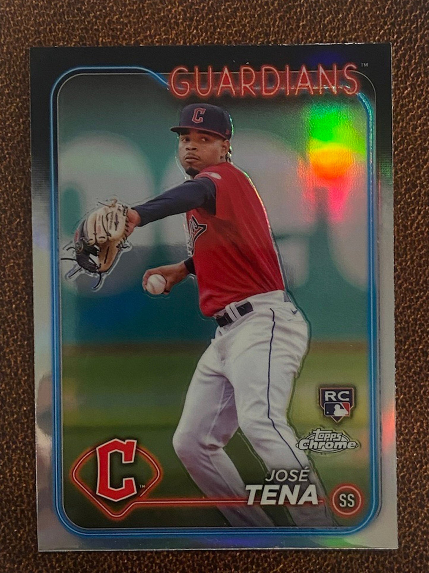 Jose Tena - 2024 Topps Chrome - Refractor - Guardians