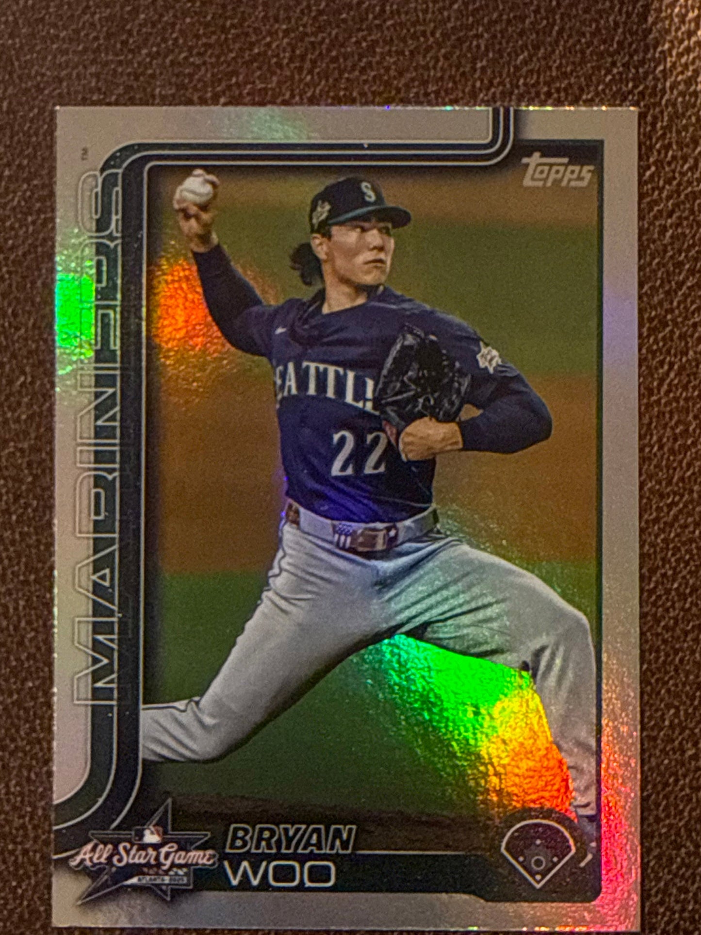 Bryan Woo - 2025 Topps Update - All Star Game Insert - Mariners