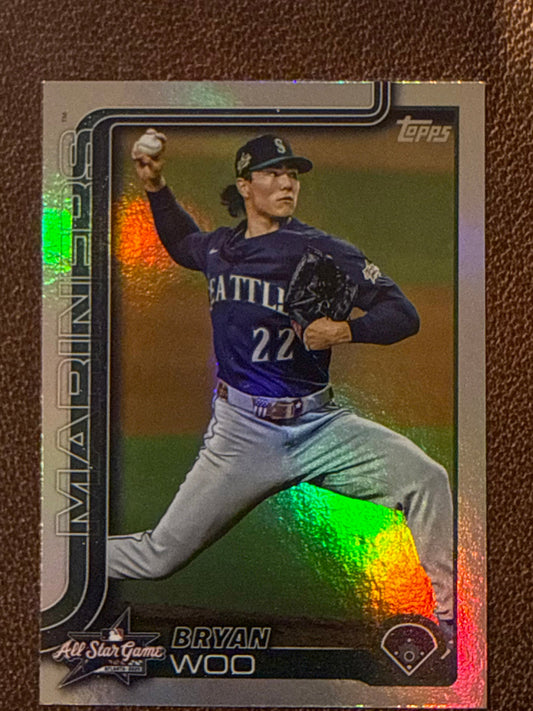 Bryan Woo - 2025 Topps Update - All Star Game Insert - Mariners