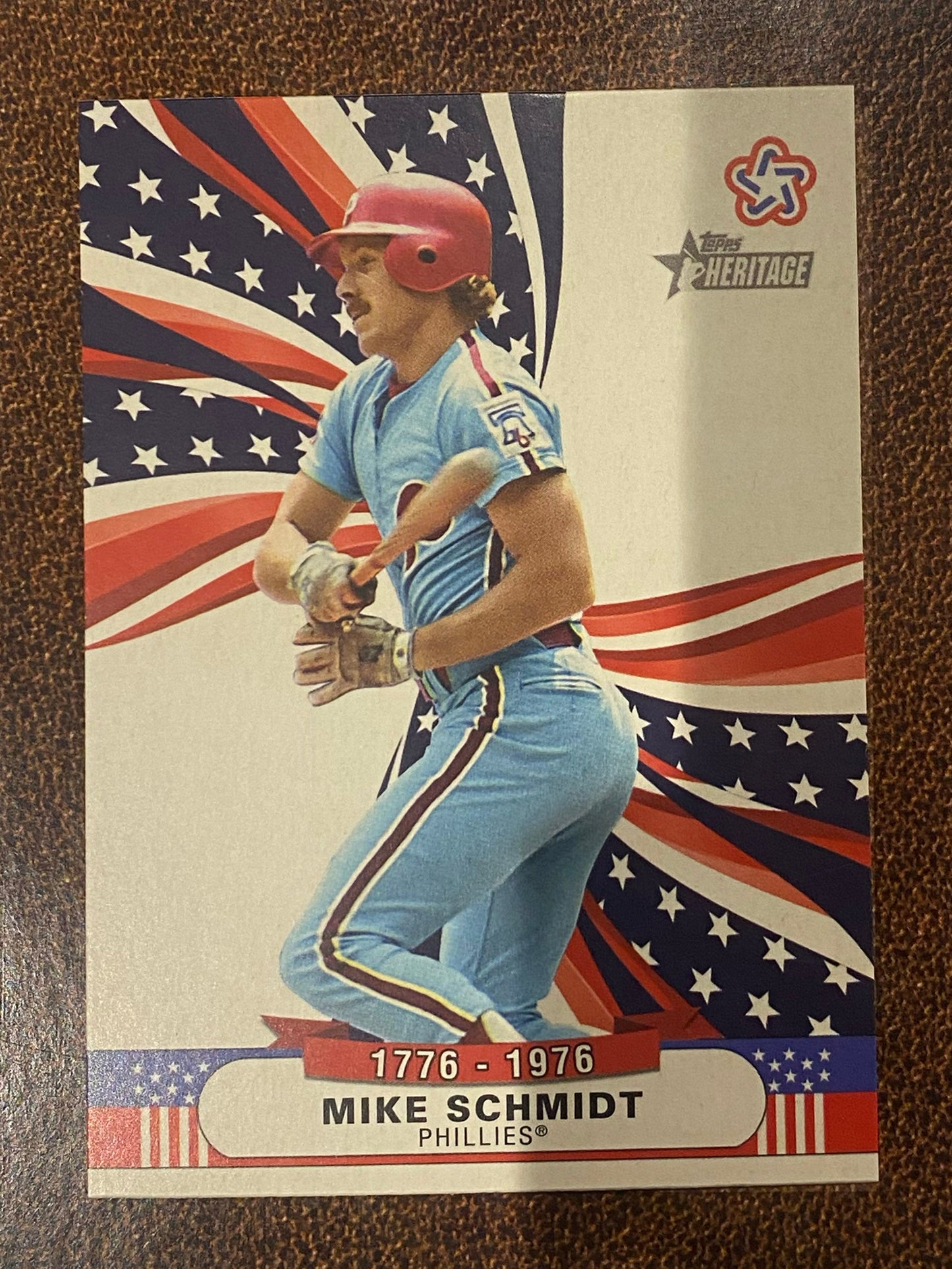 Mike Schmidt - 2025 Topps Heritage High Number - Bicentennial Stars Insert - Phillies