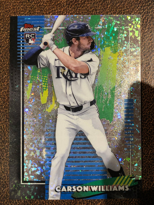 Carson Williams - 2026 Topps Finest - Common Mini Diamond - Rays
