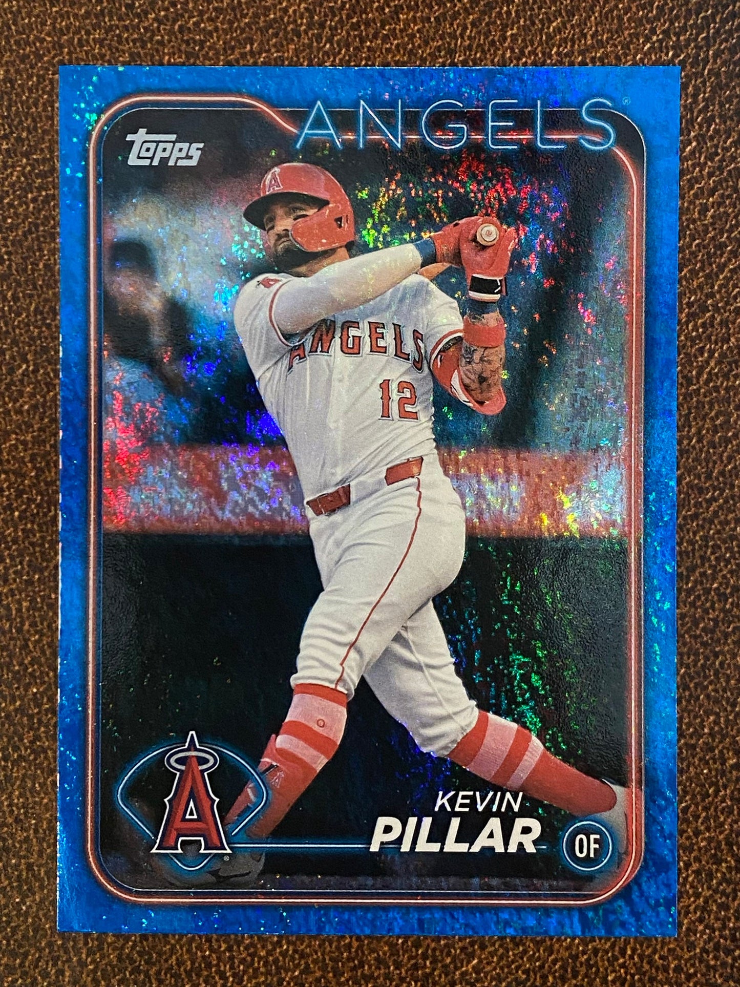 Kevin Pillar - 2024 Topps Update - Blue Foil /999 - Angels