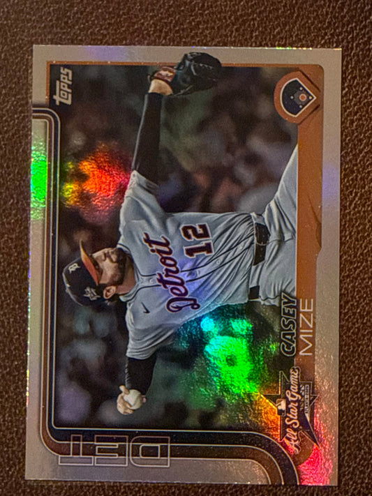 Casey Mize - 2025 Topps Update - All Star Game Insert - Tigers