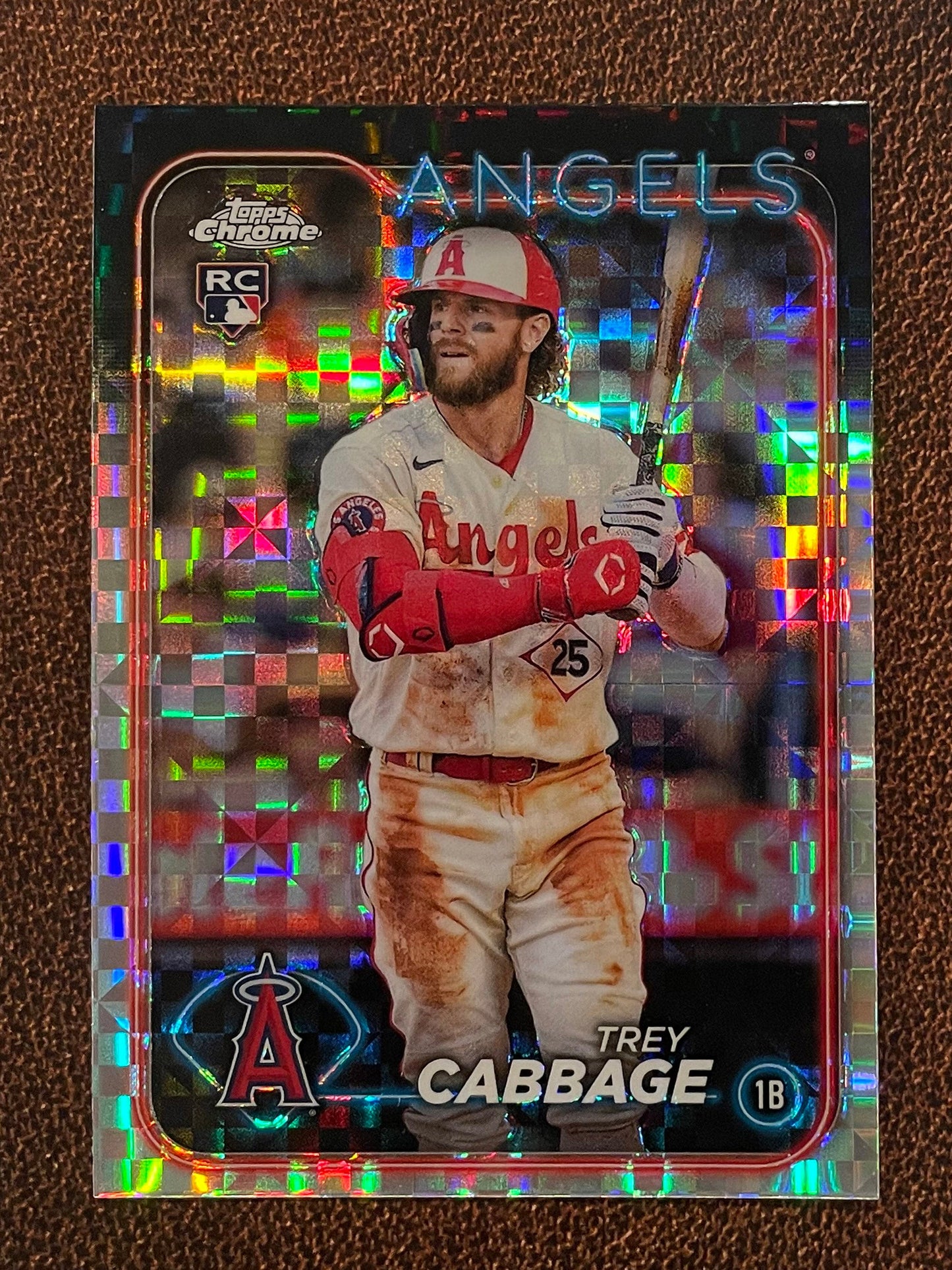 Trey Cabbage - 2024 Topps Chrome - XFractor - Angels