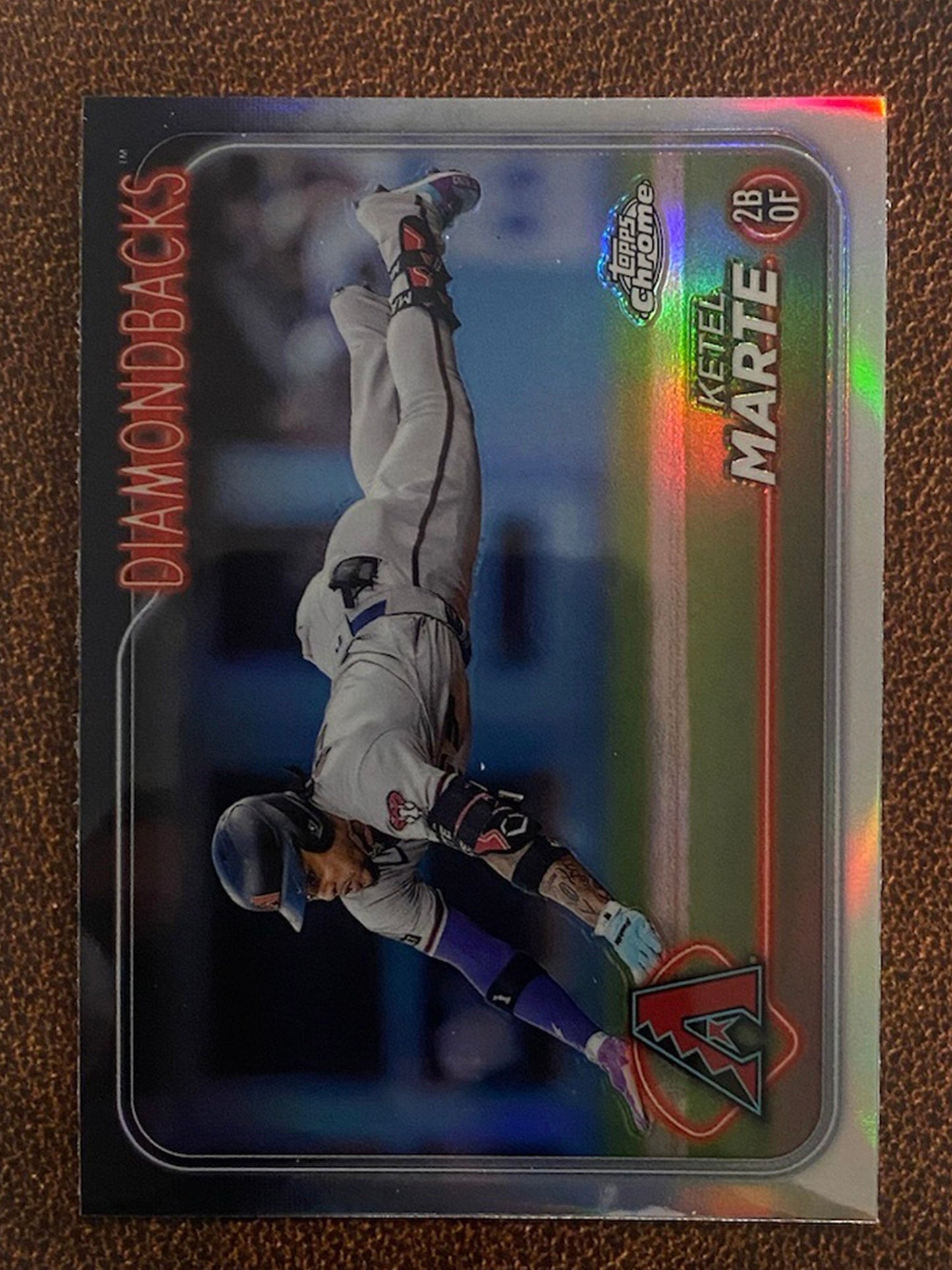 Ketel Marte - 2024 Topps Chrome - Refractor - Diamondbacks