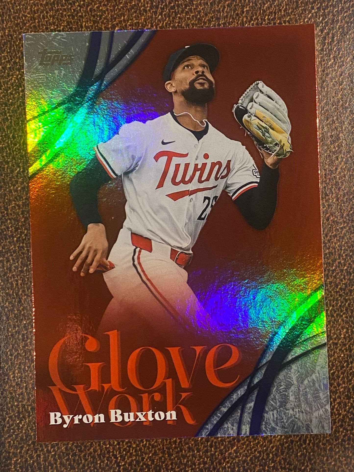 Byron Buxton - 2026 Topps Series 2 - Glove Work - Twins