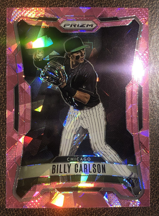 Billy Carlson - 2026 Panini Prizm - Pink Ice - White Sox