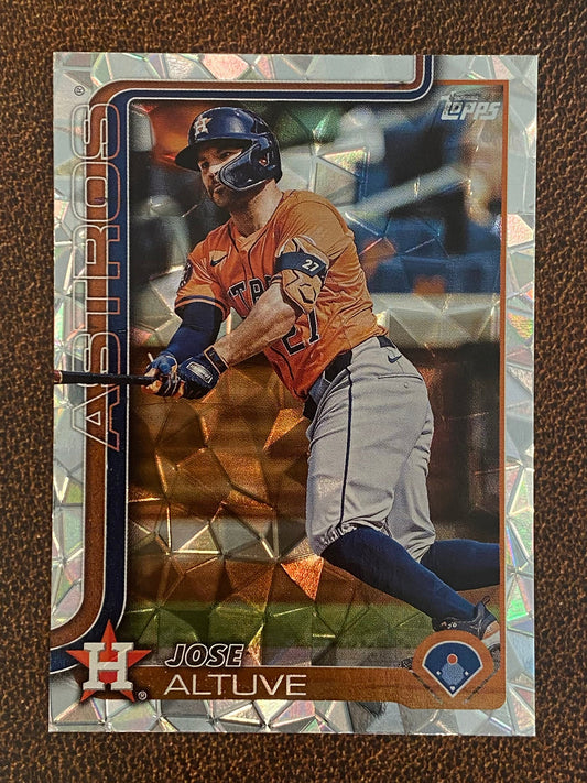 Jose Altuve - 2025 Topps Series 1 - Diamante - Astros