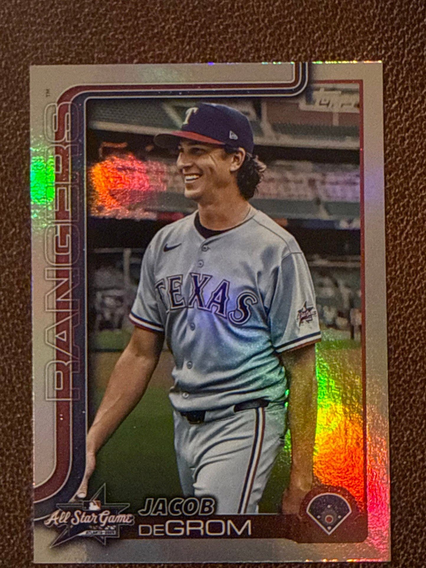 Jacob deGrom - 2025 Topps Update - All Star Game Insert - Rangers