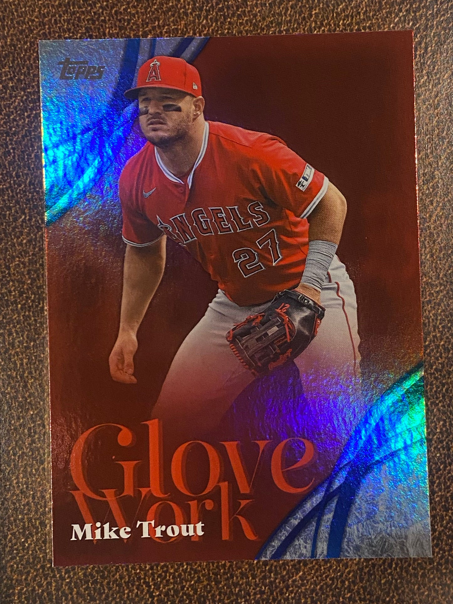 Mike Trout - 2026 Topps Series 2 - Glove Work - Angels