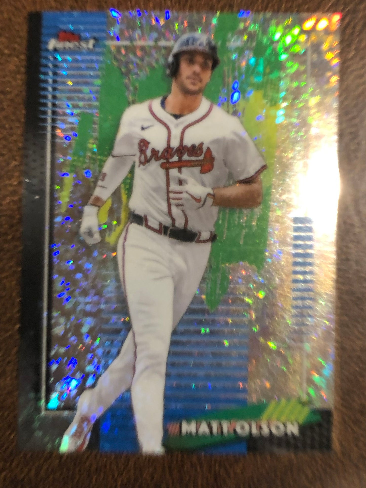 Matt Olson - 2026 Topps Finest - Common Mini Diamond - Braves
