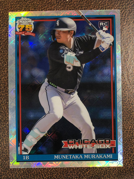 Munetaka Murakami - 2026 Topps Chrome Logofractor - 1991 - White Sox