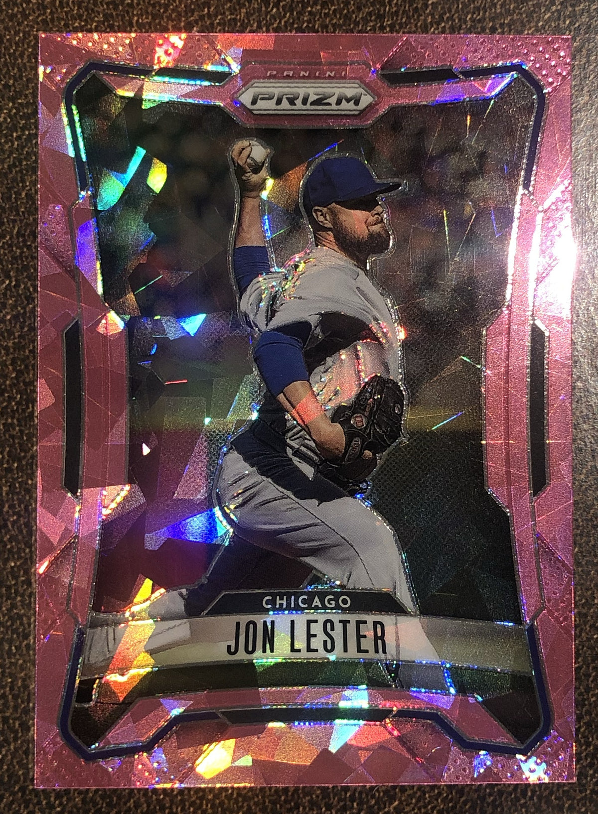 Jon Lester - 2026 Panini Prizm - Pink Ice - Cubs