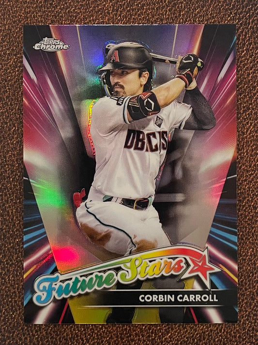 Corbin Carroll - 2024 Topps Chrome - Future Stars Insert - Diamondbacks