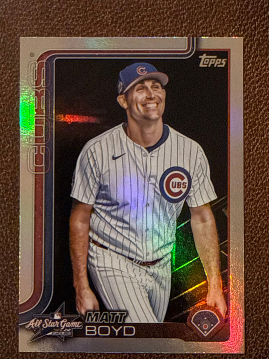 Matt Boyd - 2025 Topps Update - All Star Game Insert - Cubs