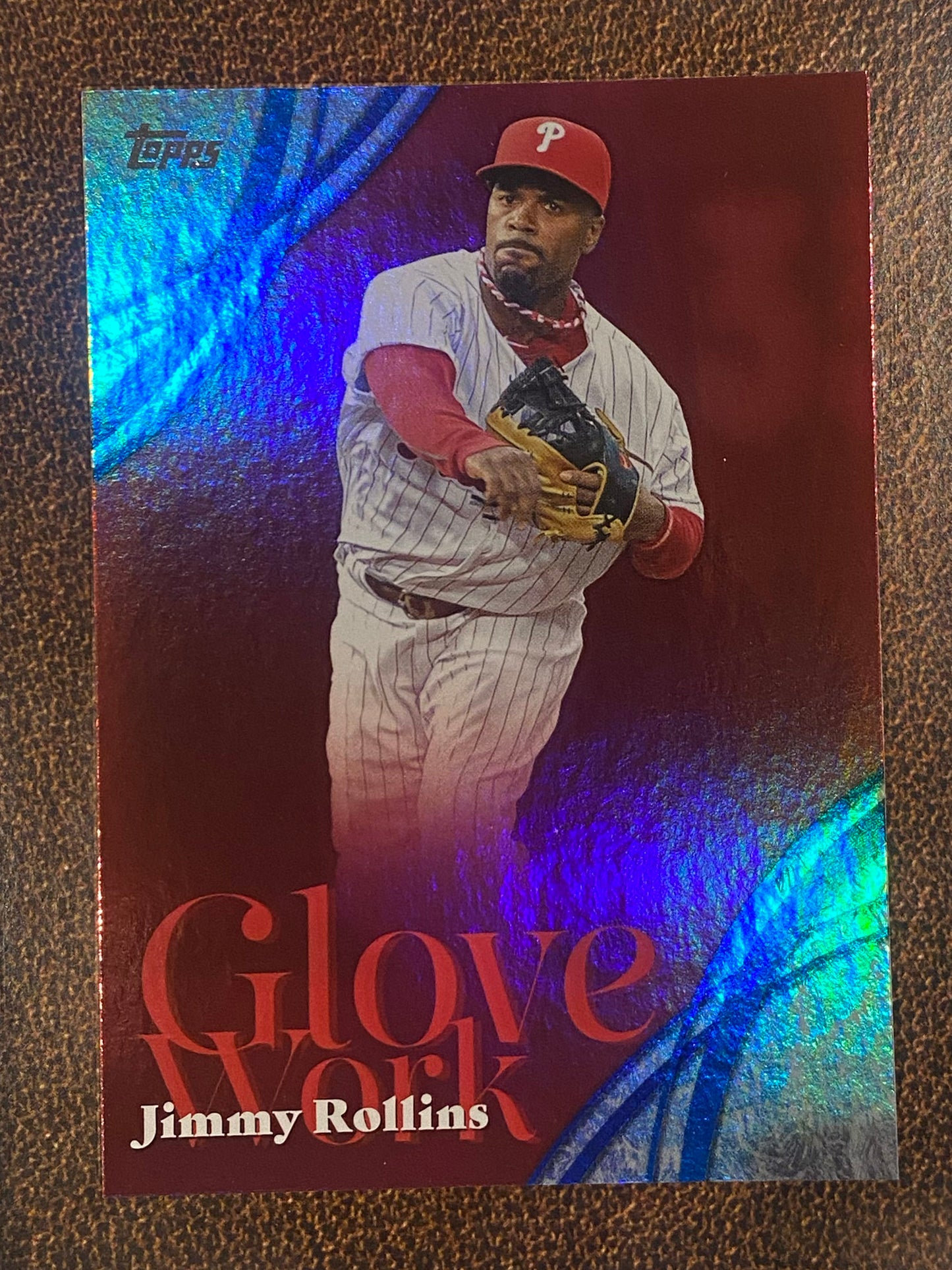 Jimmy Rollins - 2026 Topps Series 2 - Glove Work - Phillies