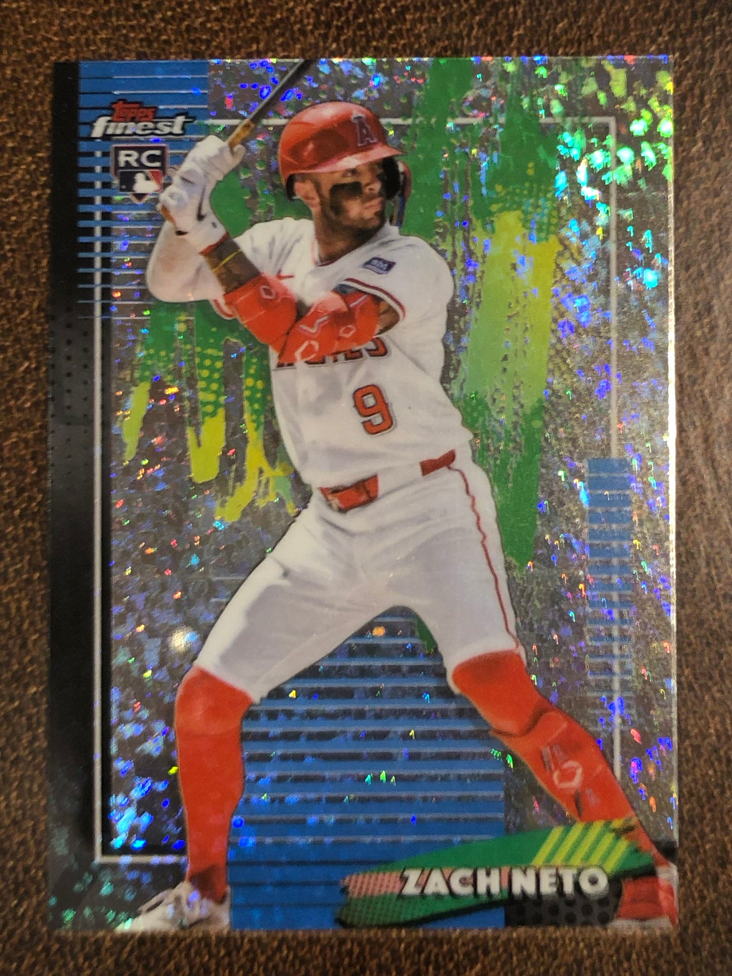 Zach Neto - 2026 Topps Finest - Common Mini Diamond - Angels