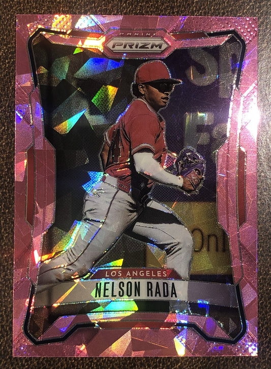 Nelson Rada - 2026 Panini Prizm - Pink Ice - Angels