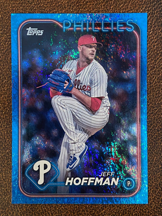 Jeff Hoffman - 2024 Topps Update - Blue Foil /999 - Phillies