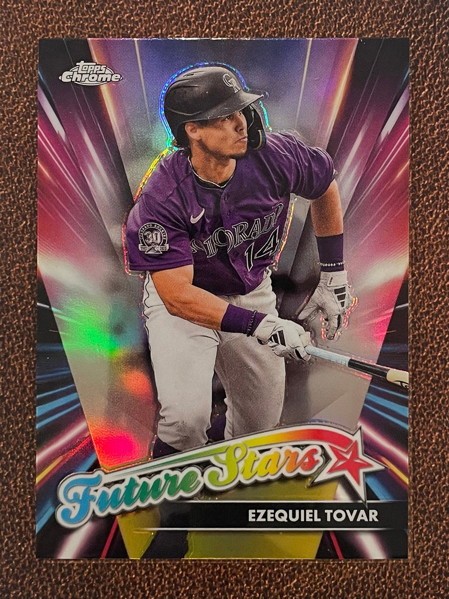 Ezequiel Tovar - 2024 Topps Chrome - Future Stars Insert - Rockies