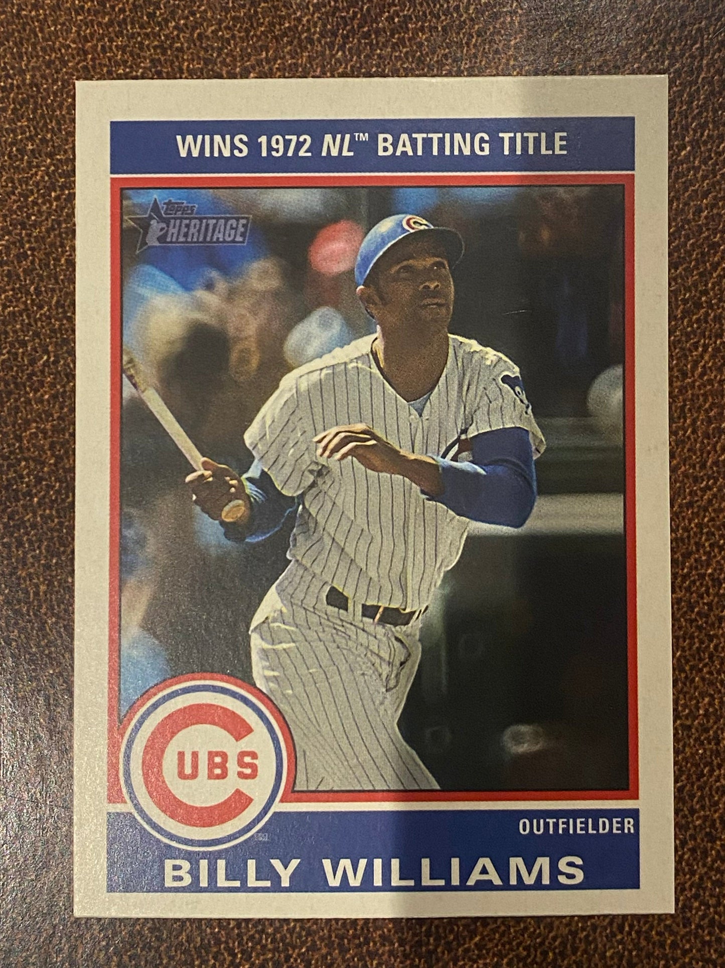 Billy Williams - 2025 Topps Heritage High Number - 1976 Retires (#76-R8) - Cubs