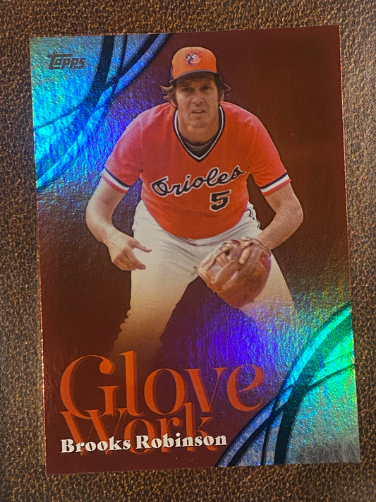 Brooks Robinson - 2026 Topps Series 2 - Glove Work - Orioles