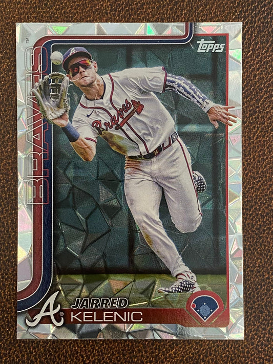 Jarred Kelenic - 2025 Topps Series 1 - Diamante - Braves