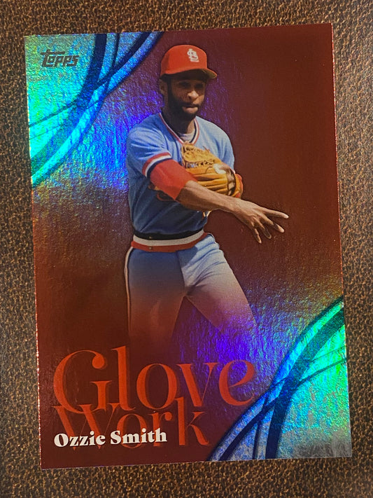 Ozzie Smith - 2026 Topps Series 2 - Glove Work - Cardinals