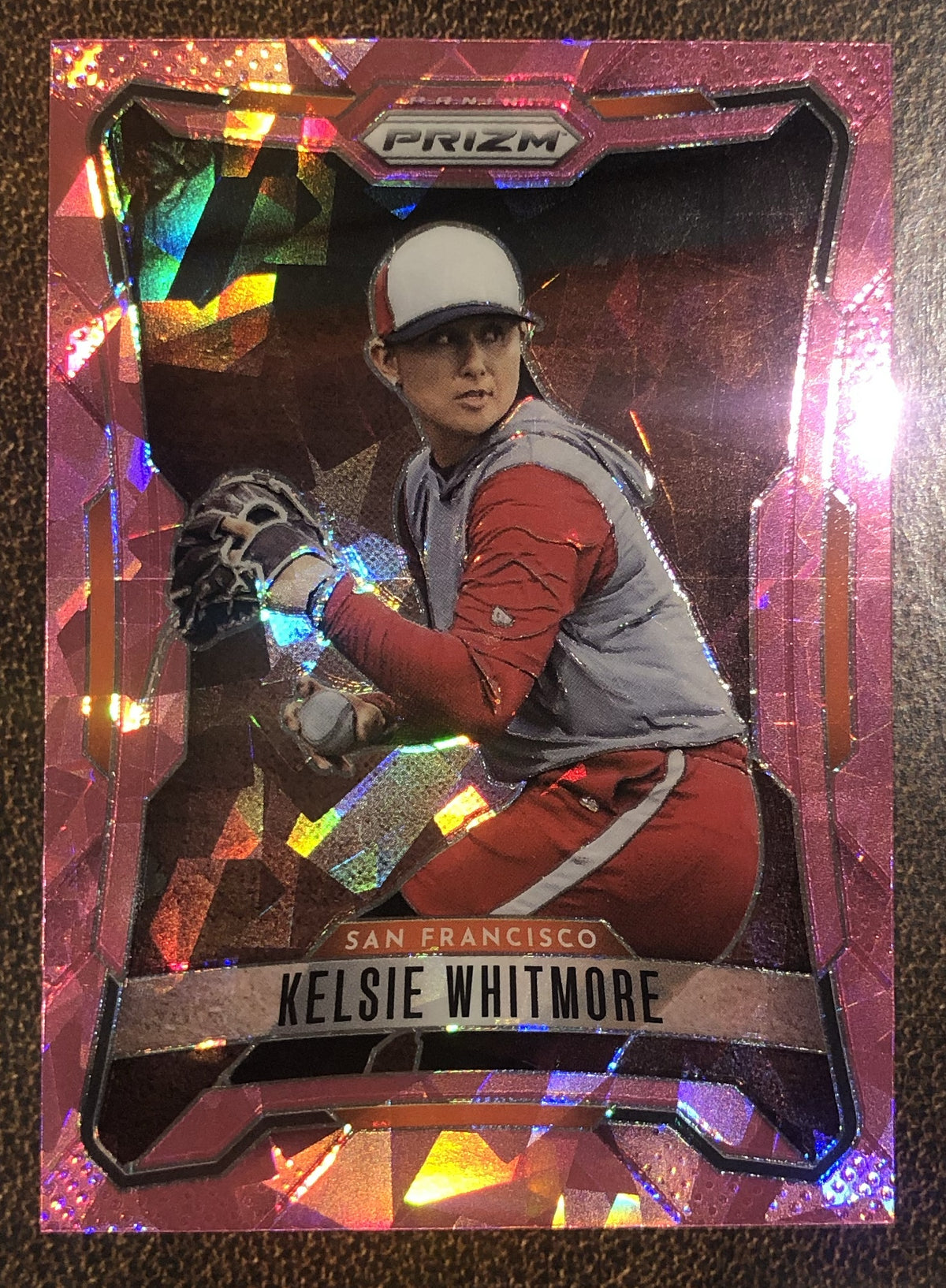 Kelsie Whitmore - 2026 Panini Prizm - Pink Ice - Firebells