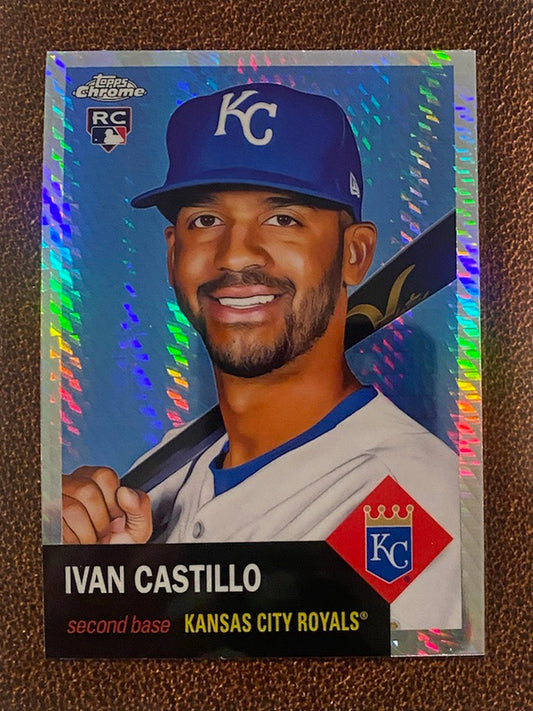 Ivan Castillo - 2022 Topps Chrome Platinum Anniversary - Prism Refractor - Royals