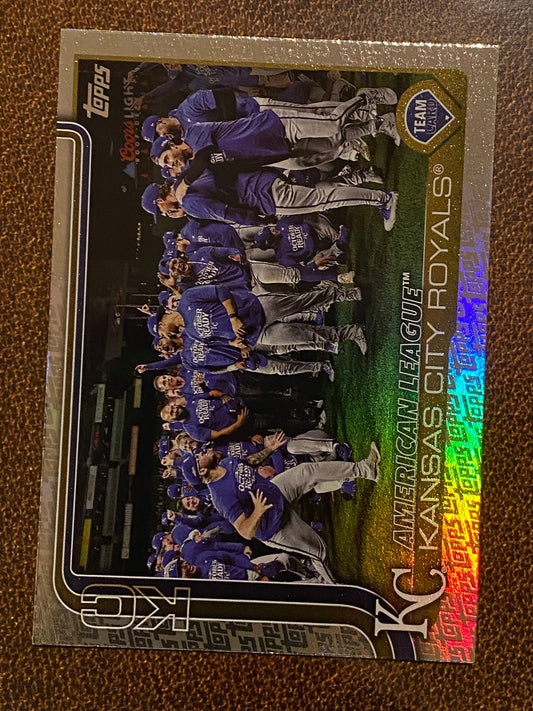 Kansas City Royals - 2025 Topps Series 2 - Fanatics Exclusive Topps Foil Border - Royals