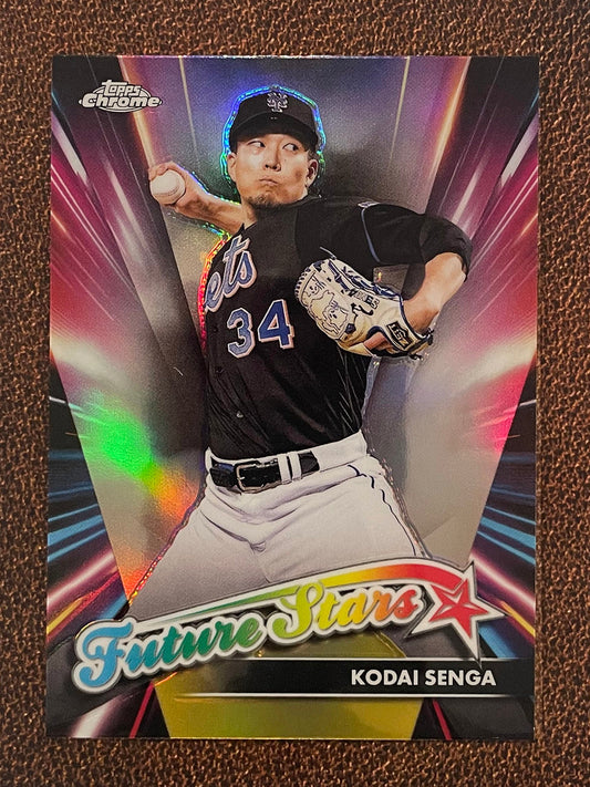 Kodai Senga - 2024 Topps Chrome - Future Stars Insert - Mets