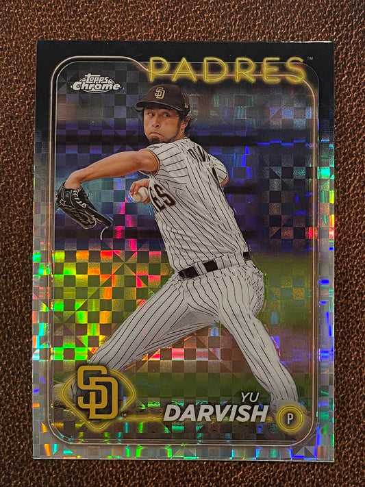 Yu Darvish - 2024 Topps Chrome - XFractor - Padres