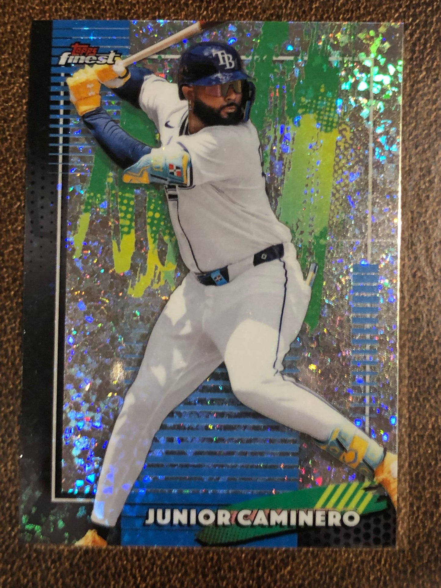 Junior Caminero - 2026 Topps Finest - Common Mini Diamond - Rays