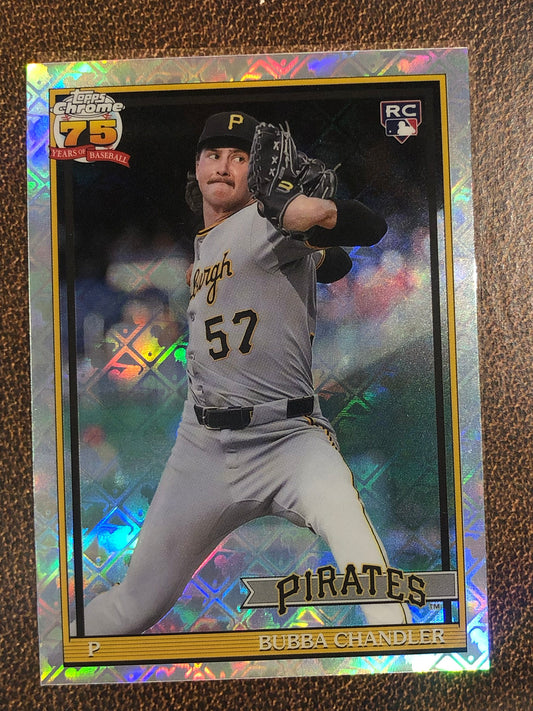 Bubba Chandler - 2026 Topps Chrome Logofractor - 1991 - Pirates