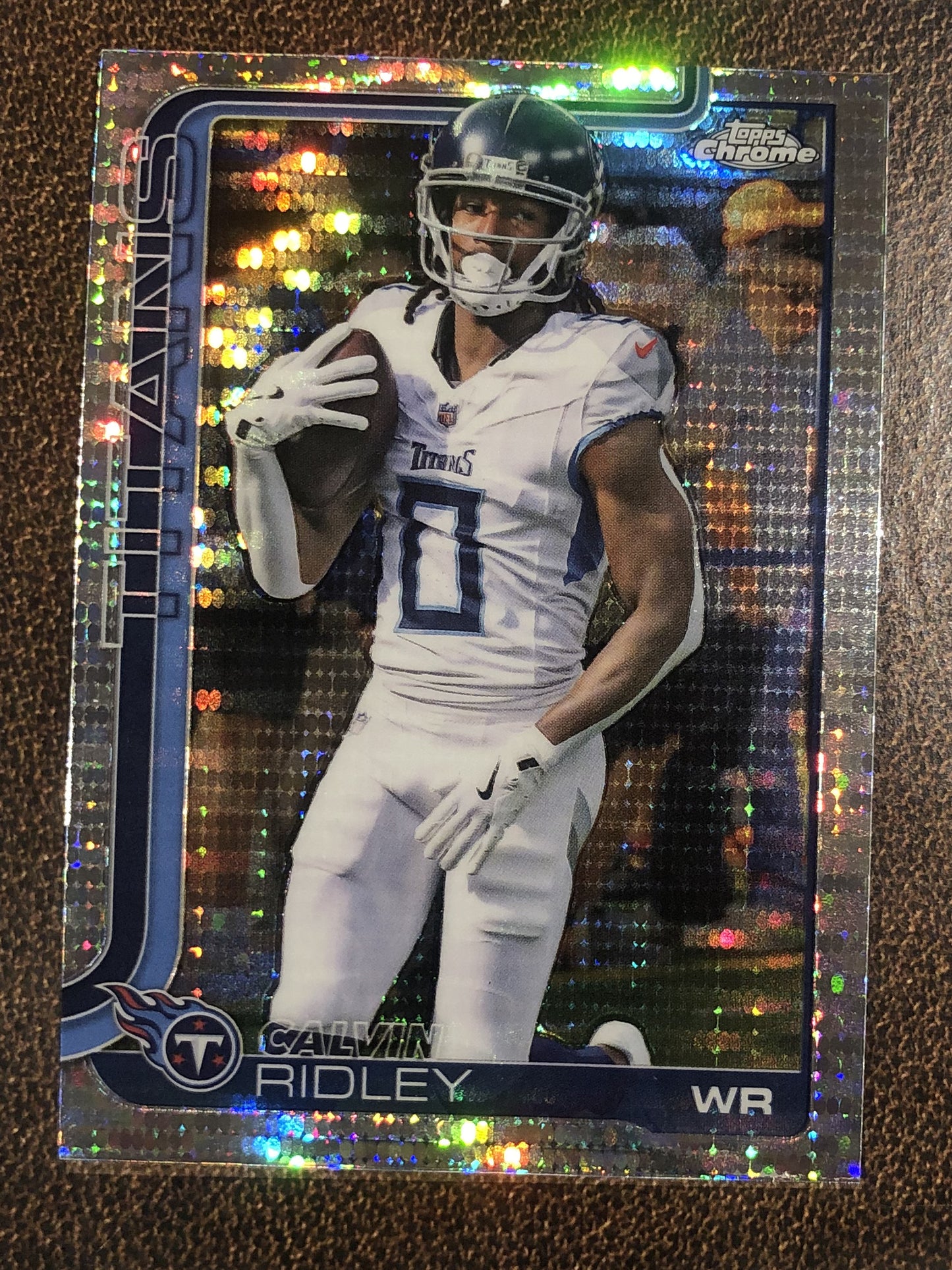Calvin Ridley - 2025 Topps Chrome - Prizm Refractor - Titans