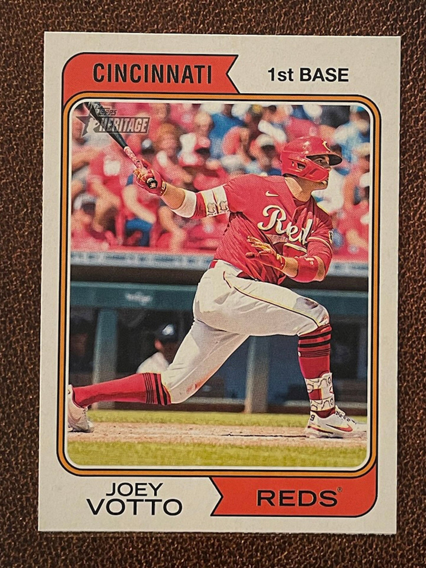 Joey Votto - 2023 Topps Heritage - Short Print - Reds