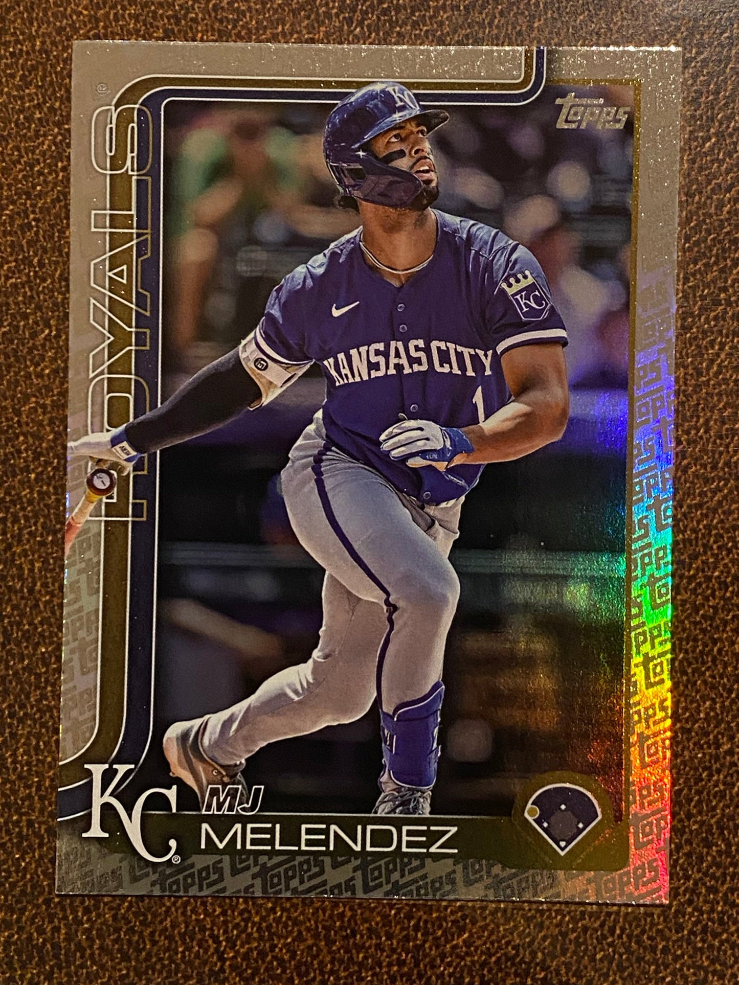 MJ Melendez - 2025 Topps Series 2 - Fanatics Exclusive Topps Foil Border - Royals