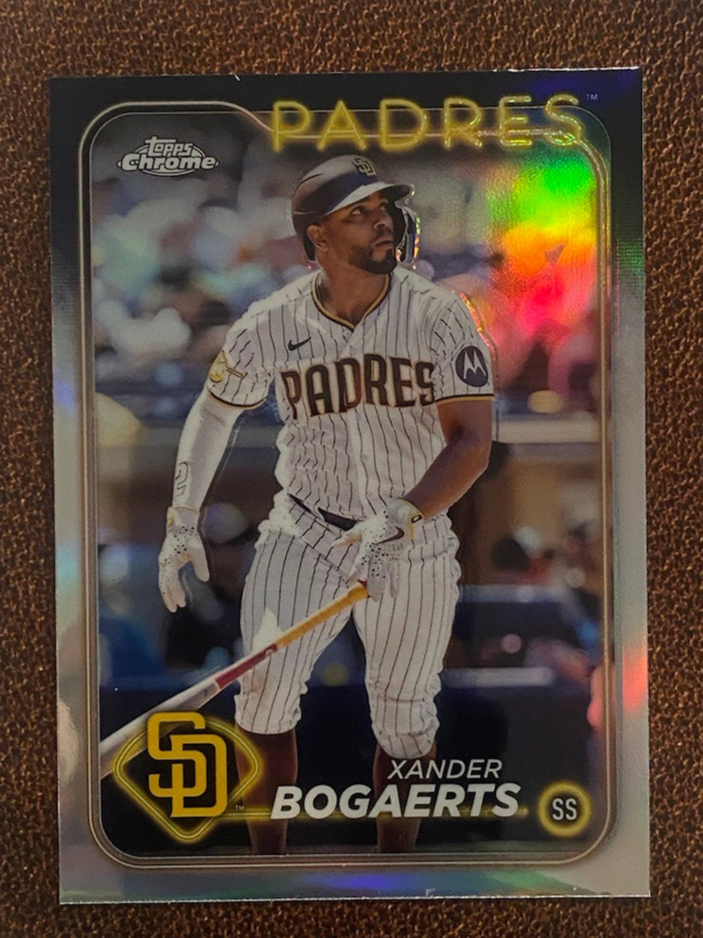 Xander Bogaerts - 2024 Topps Chrome - Refractor - Padres